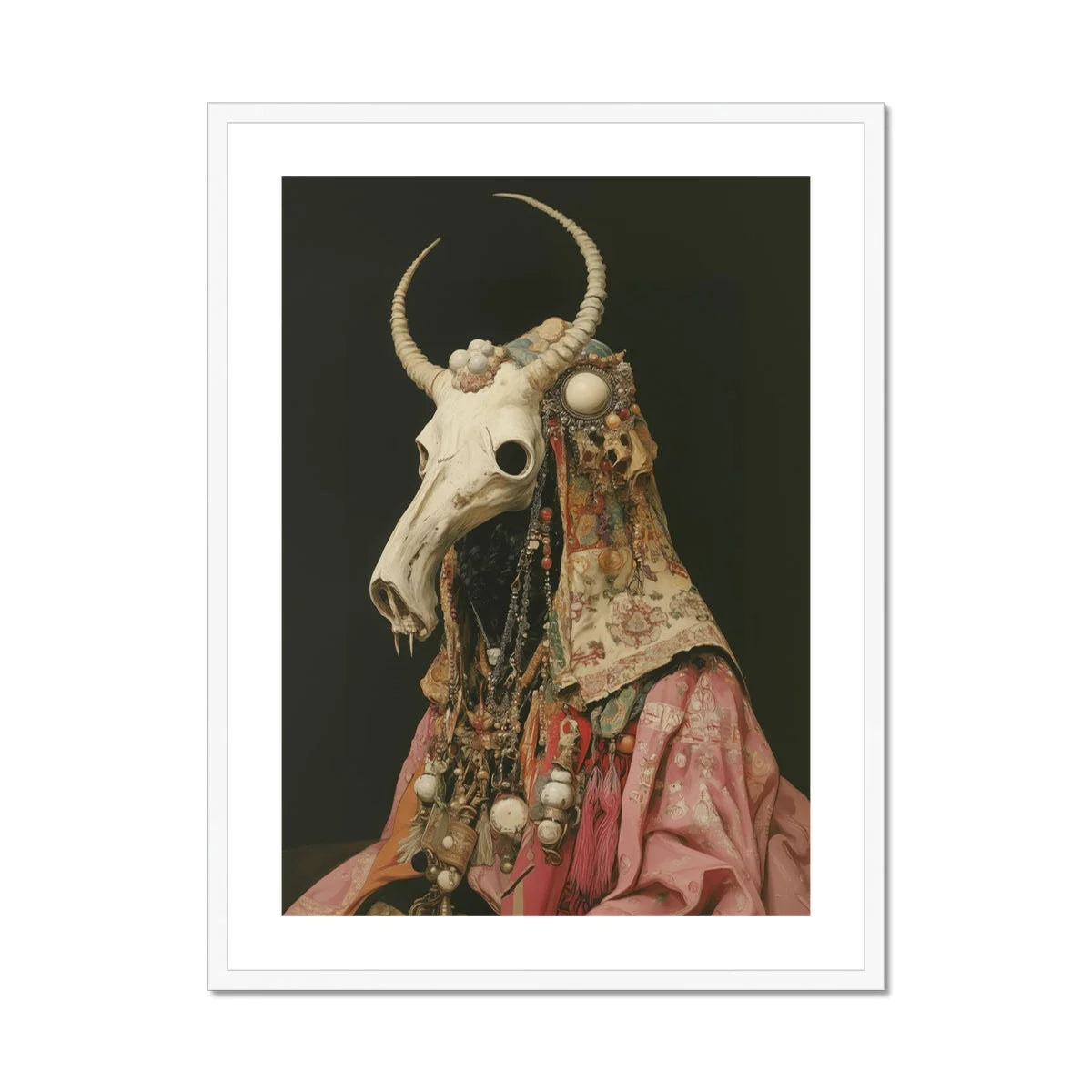 Cernunnos - Pagan Priest Art Print Posters Prints & Visual Artwork