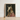 Framed Artwork Cow Skull Adorned Ornate Patterned Fabric Pagan Priest Art, Looms, Dimly Lit Otherworldly Space