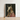 Framed Artwork White Bull Skull Adorned Ornate Patterned Pagan Priest Art, Looms, Dimly Lit Otherworldly Space