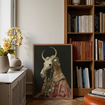 Cernunnos - Stampa d'arte del sacerdote pagano / Tela, Poster, stampe e arte visiva, Toby Leon