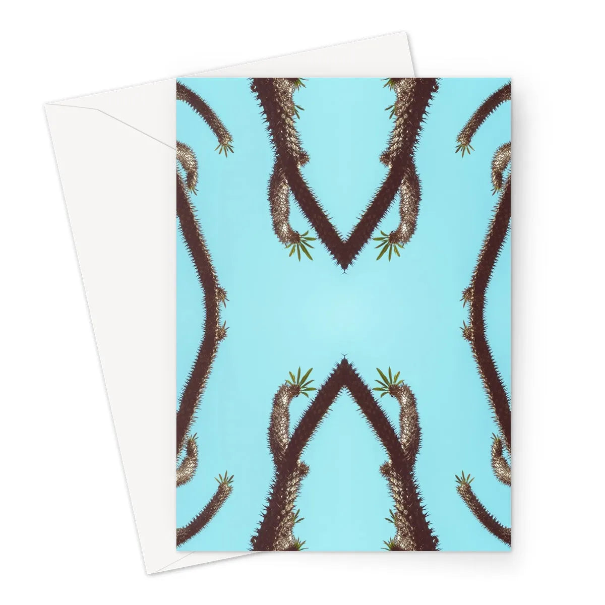 Chain Reaction Greeting Card - Greeting & Note Cards - Aesthetic Art
