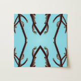 Chain Reaction - Trippy Succulent Art Print / Canvas, 12x12’’ / 31x31cm / Unframed / no Border, Posters Prints & Visual Artwork, Toby Leon