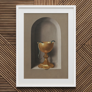 Calice di San Giovanni The Evangelist - Hans Memling Art Print