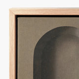 Minimalist Abstract Canvas Print Muted Olive-green Textured Surface Hans Memling’s Chalice, Memling Art