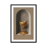 Chalice of Saint John the Evangelist - Hans Memling Art Print, Golden Chalice Decorative Stem Curved Handle
