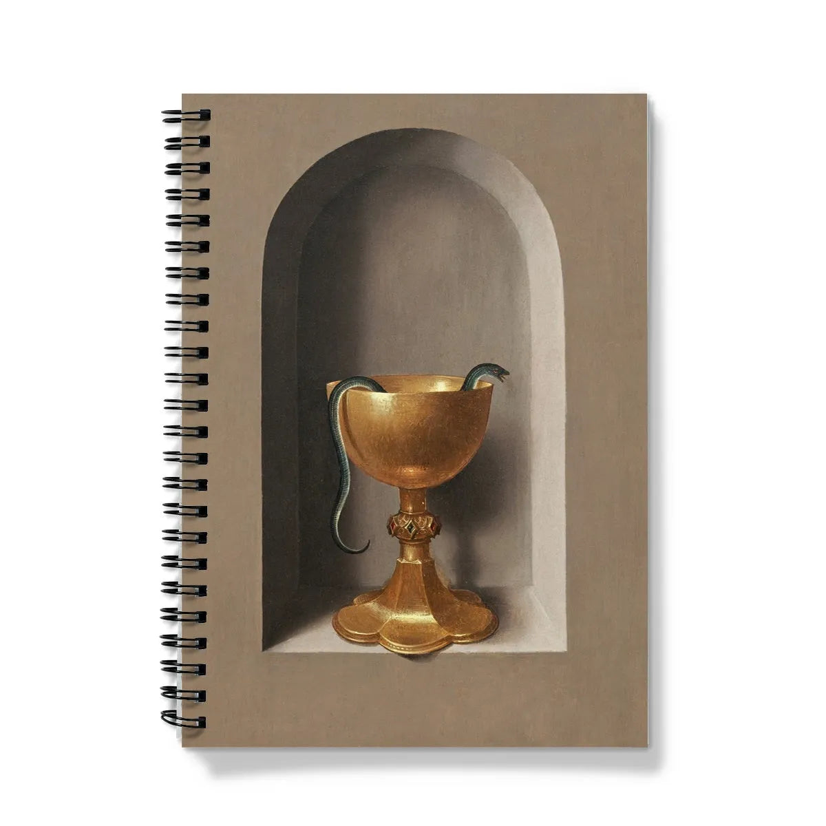 Chalice Of Saint John The Evangelist By Hans Memling Notebook - A5 / Graph - Notebooks & Notepads - Aesthetic Art