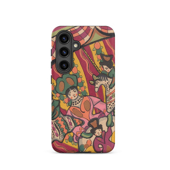 Chauve Souris - Ralph Barton Phone Case Samsung Galaxy S24 / Matte Vibrant Illustrated Phone Case Stylized Figures Carousel Bold Ralph