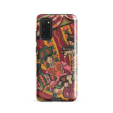 Chauve Souris - Ralph Barton Phone Case Samsung Galaxy S20 / Gloss Vibrant Illustrated Phone Case Stylized Figures Circus-themed Design