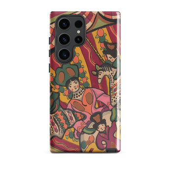 Chauve Souris - Ralph Barton Phone Case Samsung Galaxy S23 Ultra / Gloss Vibrant Illustrated Phone Case Stylized Figures Whimsical Carnival