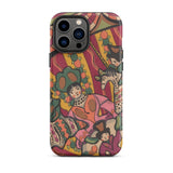 Chauve Souris - Ralph Barton Phone Case Iphone 13 Pro Max / Matte Vibrant Illustrated Phone Case Stylized Figures Whimsical Carnival Ralph