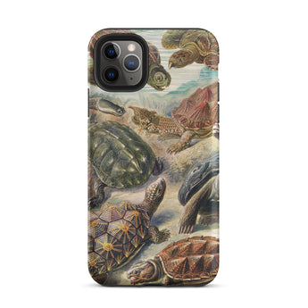 Chelonia Turtles - Ernst Haeckel Iphone Case, 11 Pro Max / Matte, Turtle-themed Phone Case