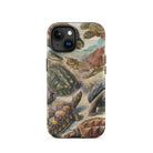 Chelonia Turtles - Ernst Haeckel Iphone Case, 15 / Matte, Turtle-themed Phone Case