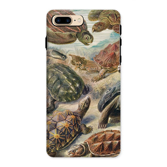 Chelonia Turtles - Ernst Haeckel Iphone Case, 8 Plus / Matte, Turtle-patterned Phone Case