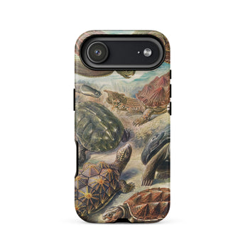 Chelonia Turtles - Ernst Haeckel Phone Case Iphone 17 Air / Matte Google Pixel 7 Pro Phone Case Turtle Design Chelonia Turtles, Haeckel