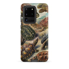 Chelonia Turtles Ernst Haeckel Samsung Case, Galaxy S20 Ultra / Matte, Smartphone Case Vibrant Tortoise Turtle Print
