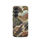 Chelonia Turtles Ernst Haeckel Samsung Case, Galaxy S25 / Matte, Smartphone Case Adorned Illustration Turtles