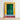 Framed Photograph Weathered Green Wooden Door Set Vibrant, Vietnam’s Street, Captivating Fine Art