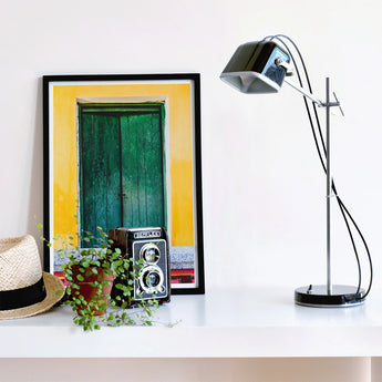 Chilli Ginger Coriander - Hoi an Photography Art Print, Framed Photograph Vibrant Green Door Yellow Wall