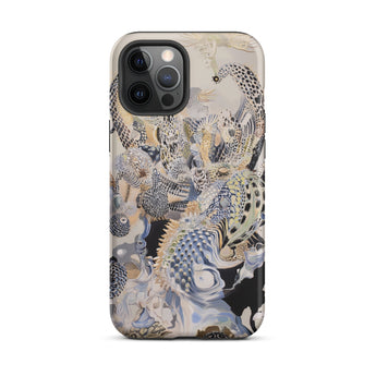 Chimera - Surreal Alien Sea Creatures Iphone Case, 12 Pro Max / Matte, Intricate Patterned Phone Case
