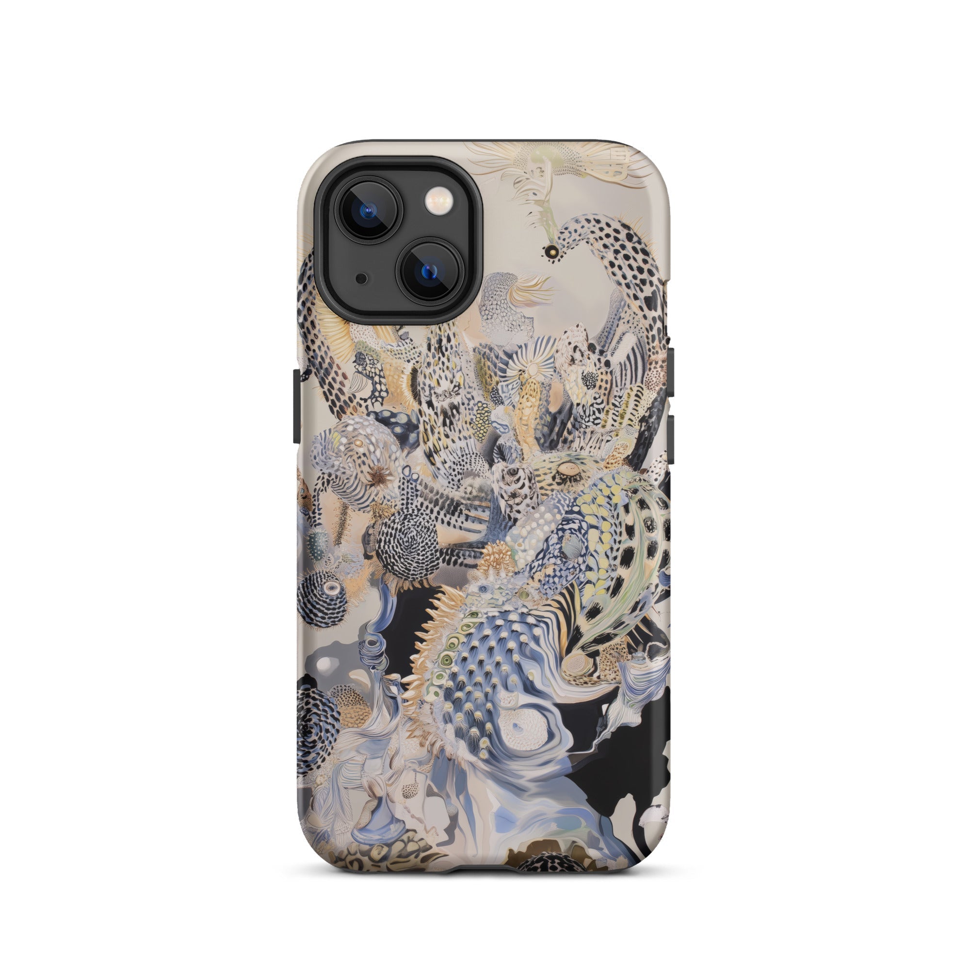 Chimera Surreal Alien Sea Creatures Iphone Case, 13 / Matte, Artistic Patterned Phone Case