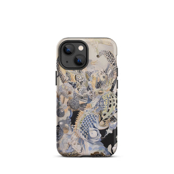 Chimera - Surreal Alien Sea Creatures Iphone Case, 13 Mini / Matte, Patterned Iphone Case