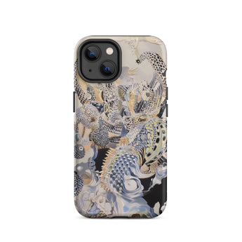 Chimera - Surreal Alien Sea Creatures Iphone Case, 14 / Matte, Patterned Iphone Case