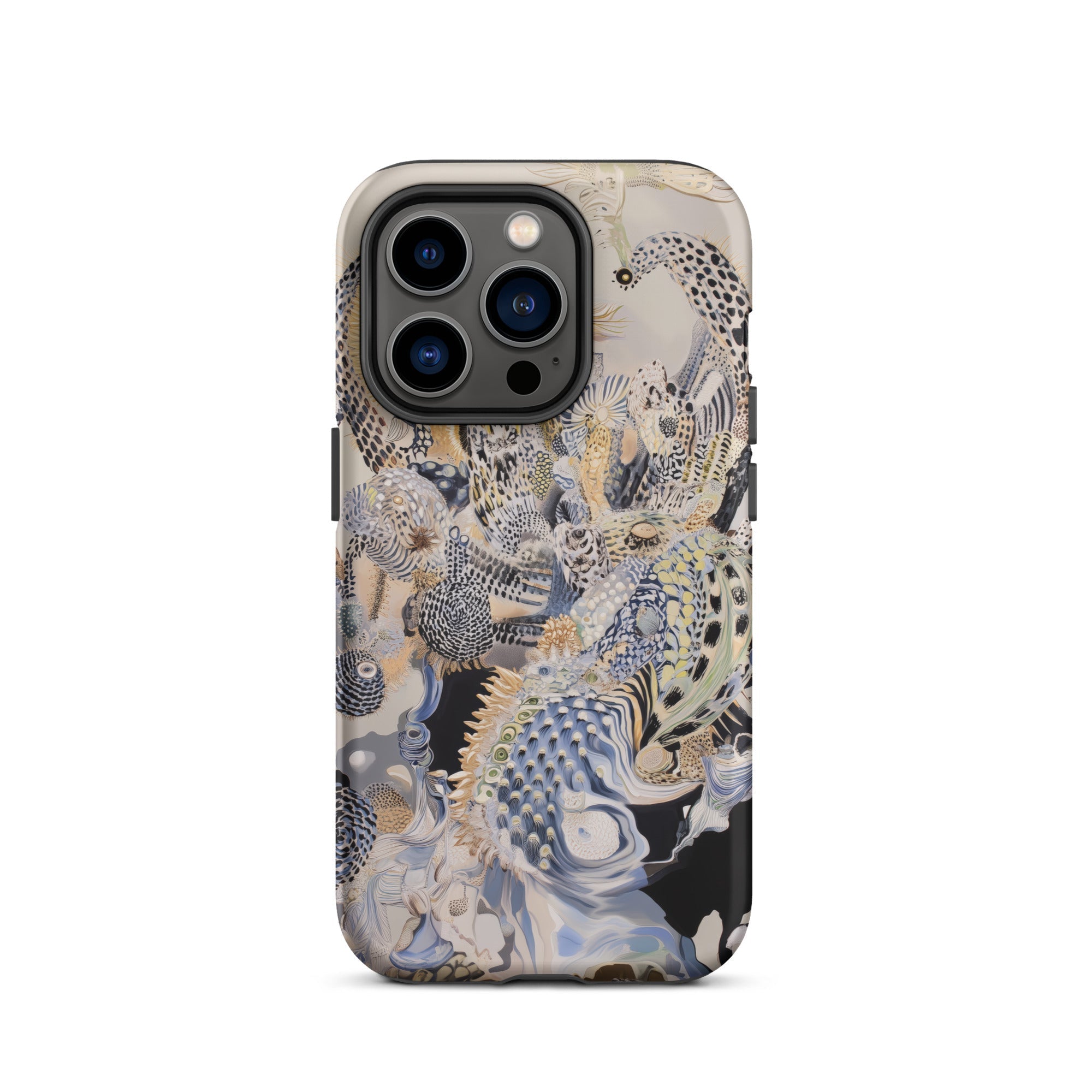 Chimera Surreal Alien Sea Creatures Iphone Case, 14 Pro / Matte, Iphone Case Abstract Pattern