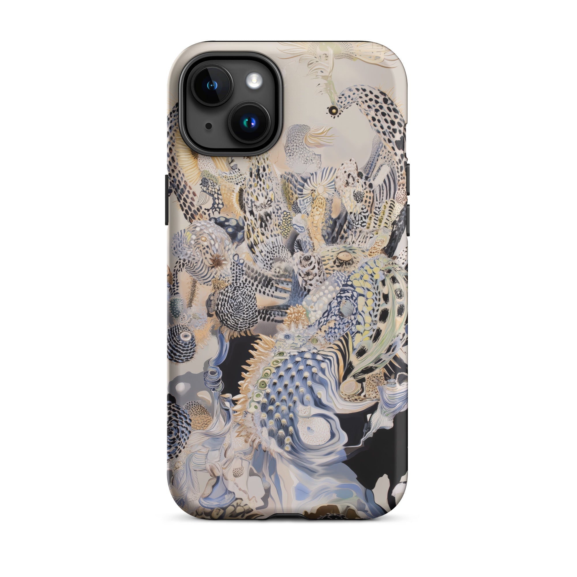 Chimera Surreal Alien Sea Creatures Iphone Case, 15 Plus / Matte, Iphone Case Abstract Art