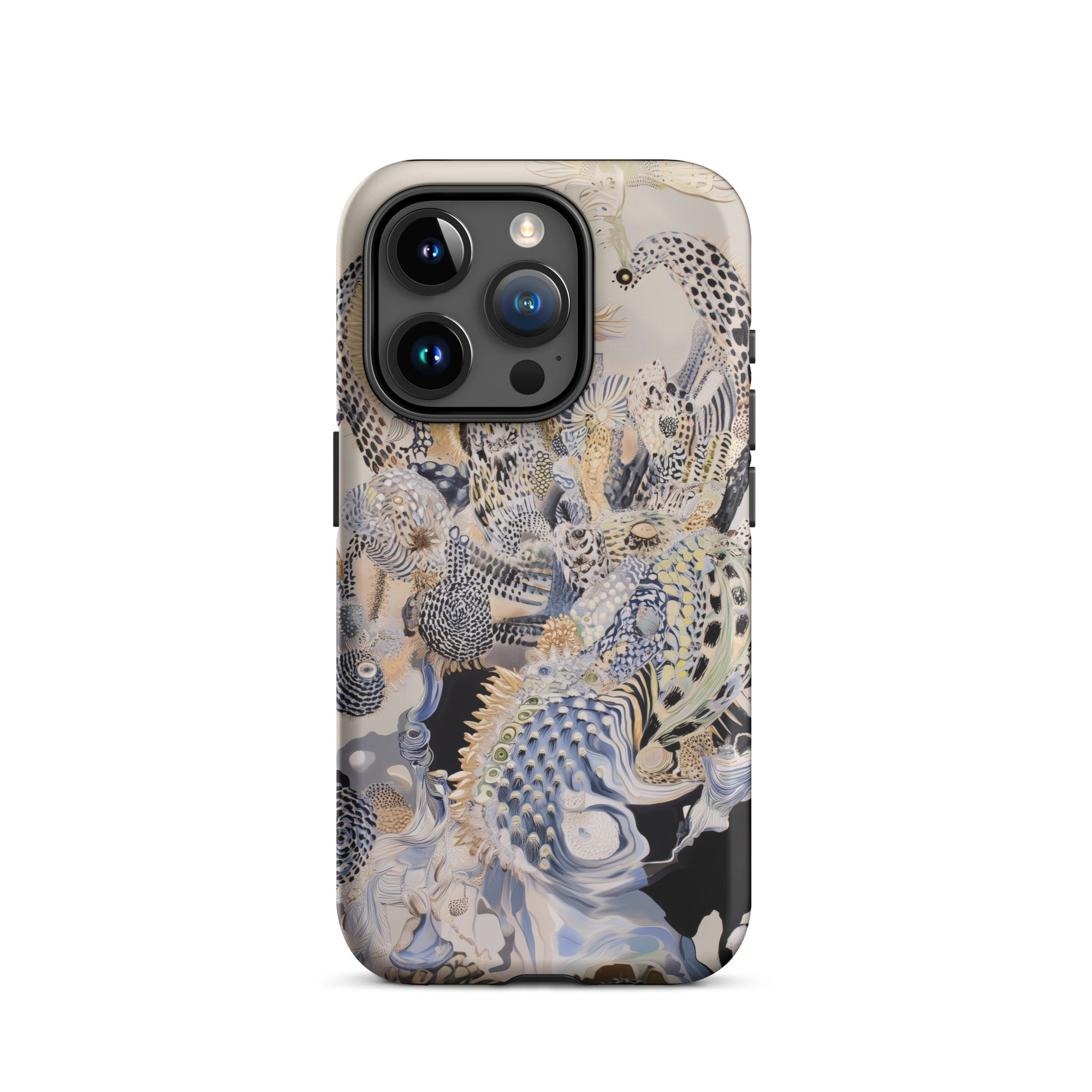 Chimera Surreal Alien Sea Creatures Iphone Case, 15 Pro / Matte, Patterned Smartphone Case