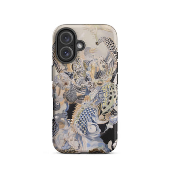 Chimera - Surreal Alien Sea Creatures Iphone Case, 16 / Matte, Artistic Patterned Phone Case