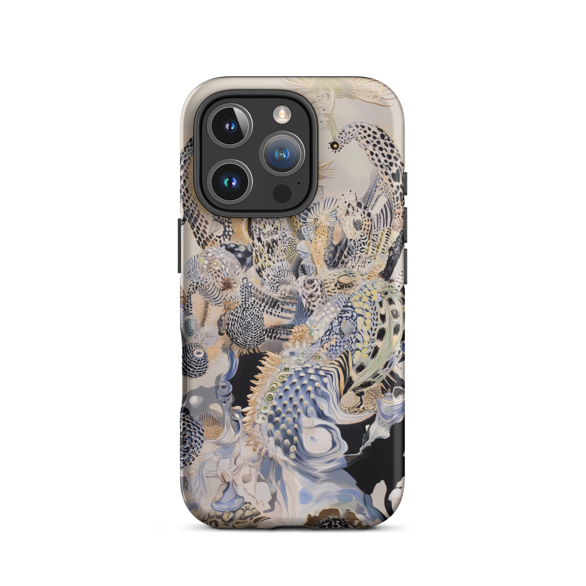 Chimera Surreal Alien Sea Creatures Iphone Case, 16 Pro / Matte, Iphone Case Abstract Design
