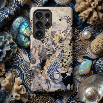 Chimera - Surreal Alien Sea Creatures Phone Case, Mobile Cases, Toby Leon