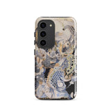 Chimera - Surreal Alien Sea Creatures Phone Case Samsung Galaxy S23 / Gloss Sleek Phone Case Intricate Artistic Design Stylized Dragons