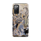 Chimera Surreal Alien Sea Creatures Samsung Case, Galaxy S20 Fe / Matte, Smartphone Case Intricate Multi Colored Abstract Pattern Dotted