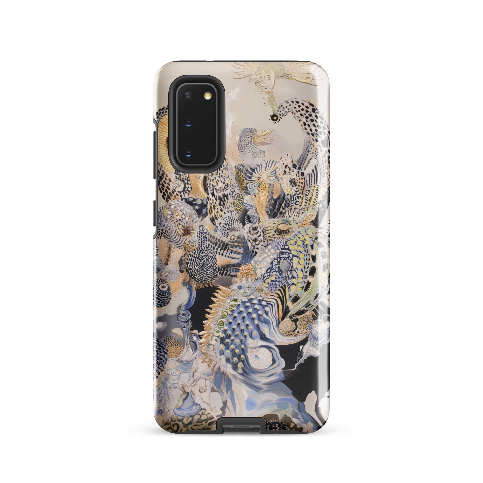 Chimera Surreal Alien Sea Creatures Samsung Case, Galaxy S20 / Gloss, Phone Case Intricate Abstract Colorful Pattern