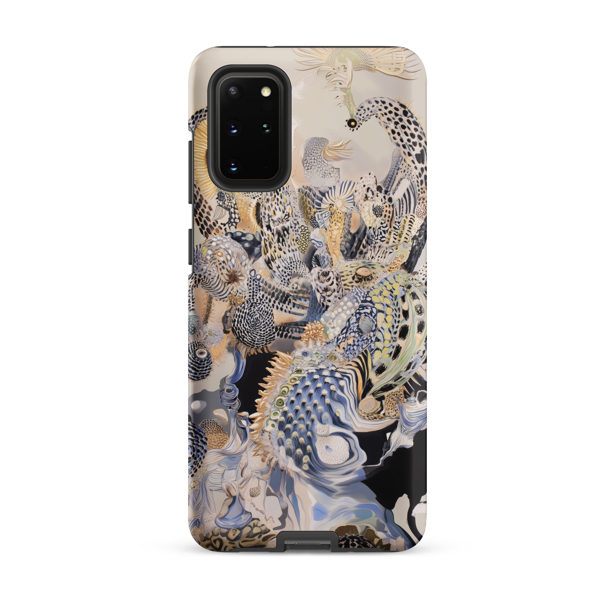 Chimera Surreal Alien Sea Creatures Samsung Case, Galaxy S20 Plus / Matte, Smartphone Case Intricate Abstract Pattern Organic Shapes