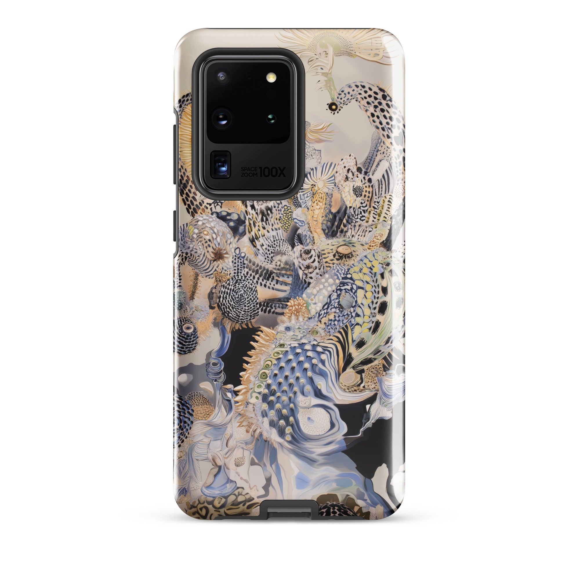 Chimera Surreal Alien Sea Creatures Samsung Case, Galaxy S20 Ultra / Gloss, Smartphone Patterned Protective Case