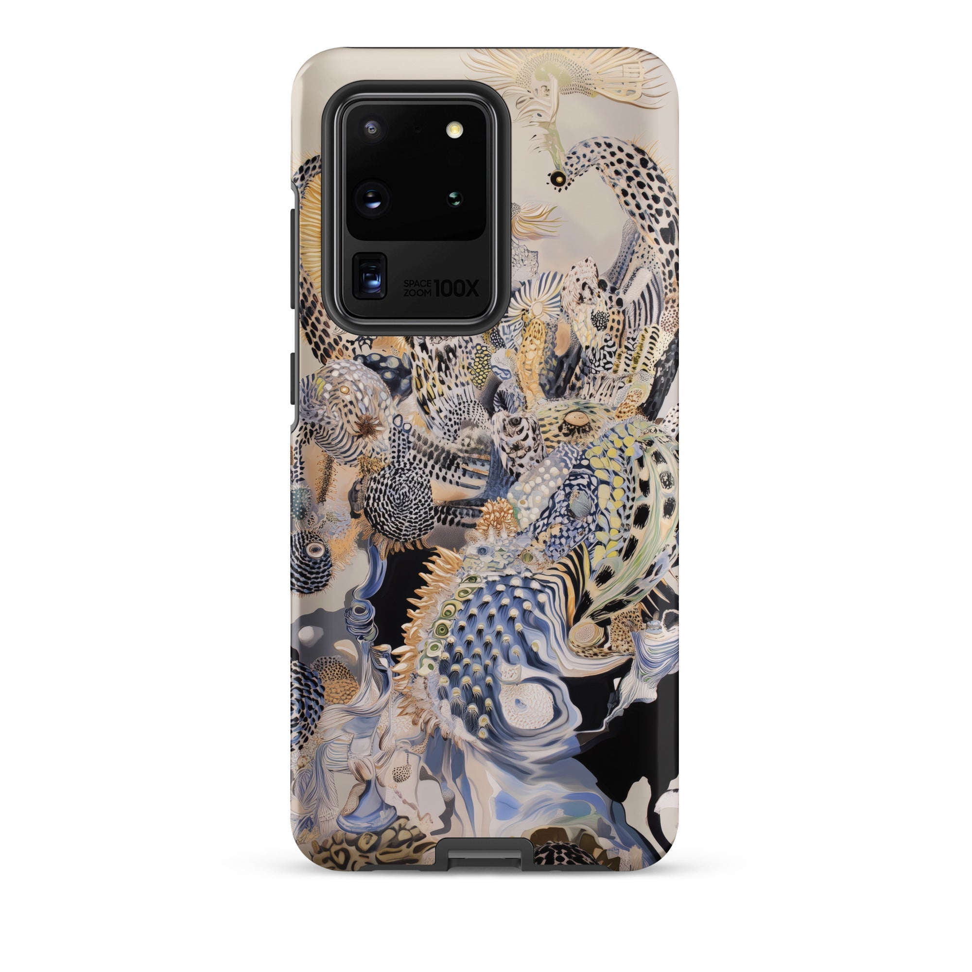 Chimera Surreal Alien Sea Creatures Samsung Case, Galaxy S20 Ultra / Matte, Smartphone Abstract Patterned Protective Case