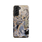 Chimera Surreal Alien Sea Creatures Samsung Case, Galaxy S21 / Matte, Smartphone Case Intricate Abstract Pattern Feathers Organic Forms