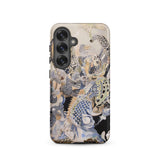 Chimera - Surreal Alien Sea Creatures Samsung Case, Galaxy S25 / Matte, Phone Case Intricate Abstract Pattern Organic Shapes Textures