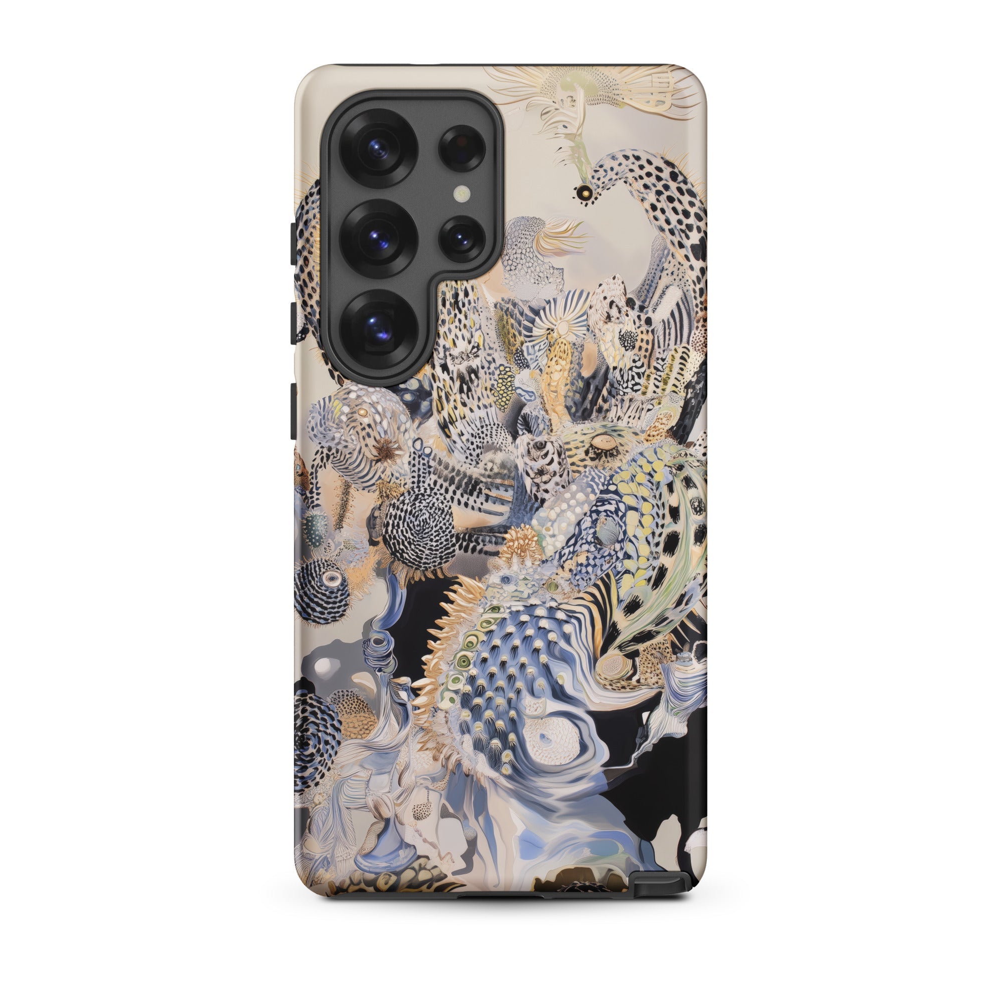Chimera Surreal Alien Sea Creatures Samsung Case, Galaxy S25 Ultra / Matte, Smartphone Patterned Case