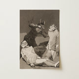 The Chinchillas - Francisco De Goya Art Print / Canvas, 12x18’’ / 31x46cm / Unframed / no Border, Posters Prints & Visual Artwork, Toby Leon