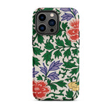 Chinese Aesthetic Botanical Pattern - Owen Jones Iphone Case, 14 Pro / Matte, Floral Patterned Phone Case