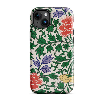 Chinese Aesthetic Botanical Pattern - Owen Jones Iphone Case, 15 Plus / Matte, Floral Patterned Phone Case