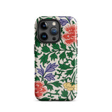 Chinese Aesthetic Botanical Pattern - Owen Jones Iphone Case, 15 Pro / Matte, Floral Patterned Phone Case