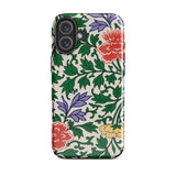 Chinese Aesthetic Botanical Pattern - Owen Jones Iphone Case, 16 Plus / Matte, Floral-patterned Phone Case