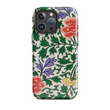 Chinese Aesthetic Botanical Pattern - Owen Jones Iphone Case, 16 Pro Max / Matte, Floral Patterned Phone Case