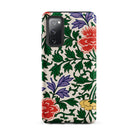 Chinese Aesthetic Botanical Pattern Owen Jones Samsung Case, Galaxy S20 Fe / Matte, Smartphone Case Colorful Floral Leaf Pattern