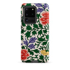 Chinese Aesthetic Botanical Pattern Owen Jones Samsung Case, Galaxy S20 Ultra / Matte, Smartphone Floral Patterned Case