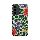 Chinese Aesthetic Botanical Pattern Owen Jones Samsung Case, Galaxy S23 Plus / Matte, Smartphone Case Colorful Floral Leaf Pattern